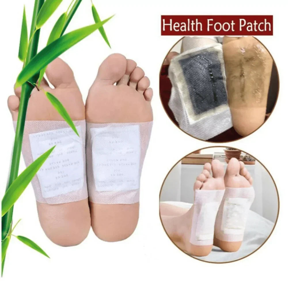 DETOX FOOT PATCHES - Cleanse, Moisturize & Energize
