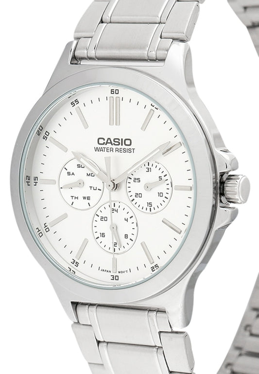 Casio Mtp-V300d-7audf - Bold Elegance Men's Watch